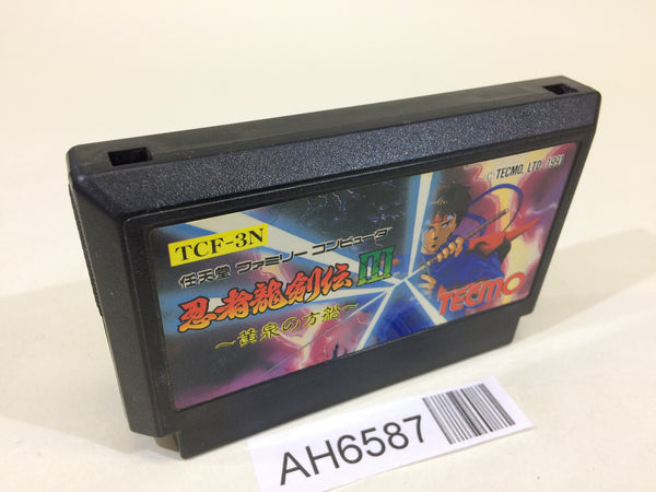 AH6587 Ninja Gaiden Ryukenden 3 NES Famicom Japan