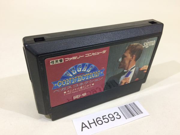 AH6593 Vegas Connection NES Famicom Japan
