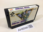 AH6598 Metal Gear NES Famicom Japan