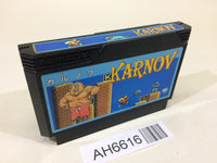 AH6616 Karnov NES Famicom Japan