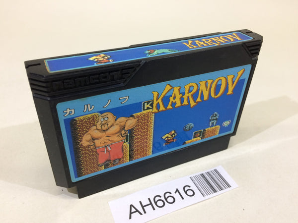 AH6616 Karnov NES Famicom Japan