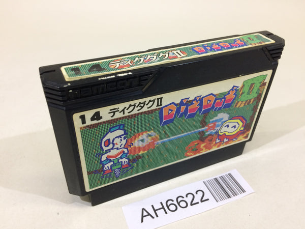 AH6622 Digdug II 2 NES Famicom Japan