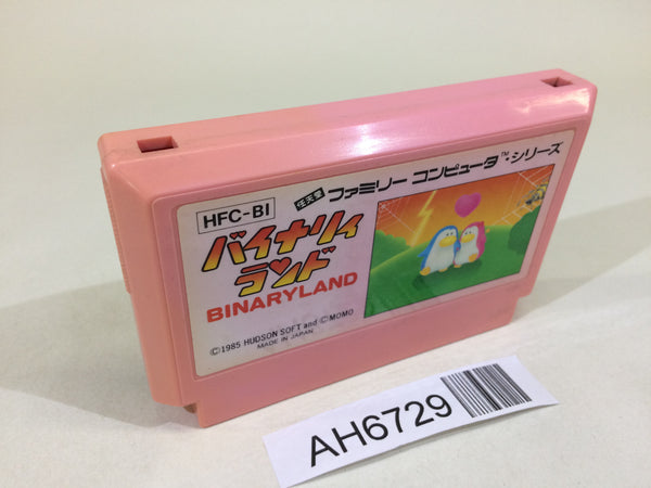 AH6729 Binary Land NES Famicom Japan