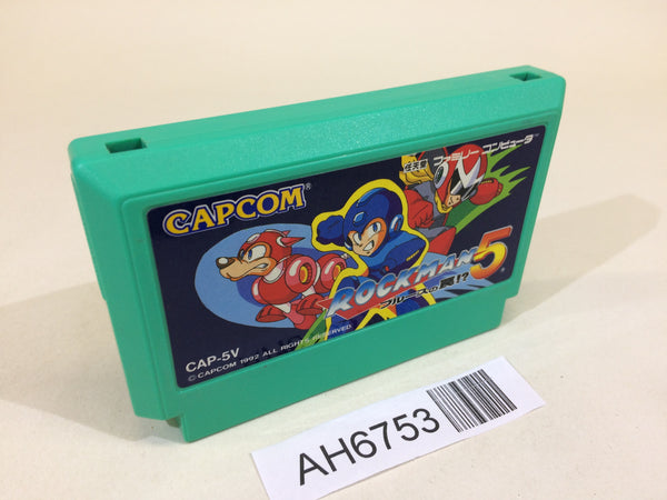AH6753 Rockman 5 Megaman NES Famicom Japan