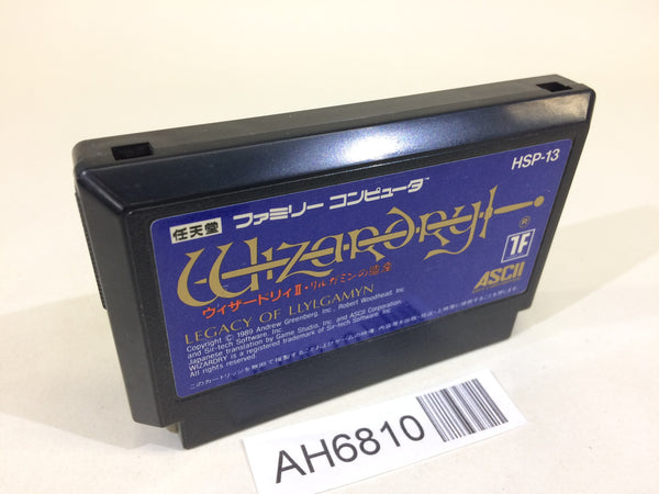 AH6810 Wizardry II 2 NES Famicom Japan
