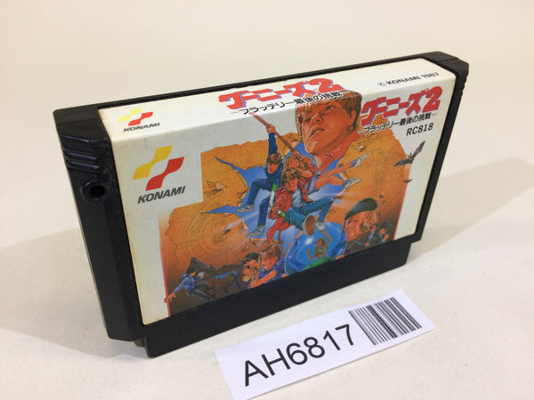 AH6817 Goonies 2 NES Famicom Japan