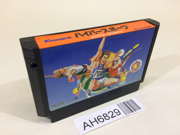 AH6829 Hyper Sports NES Famicom Japan
