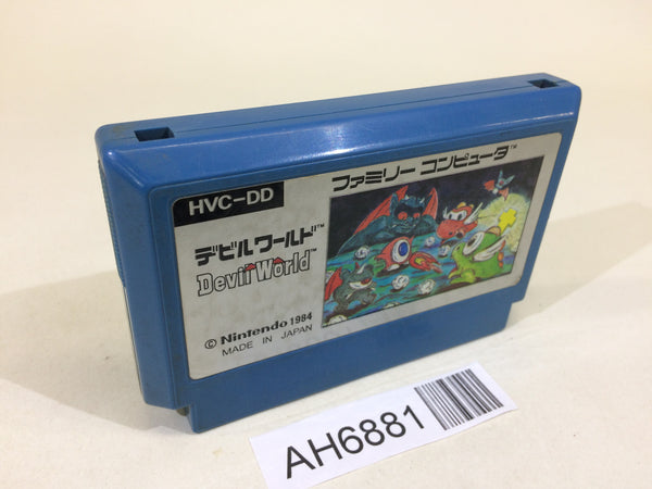 AH6881 Devil World NES Famicom Japan