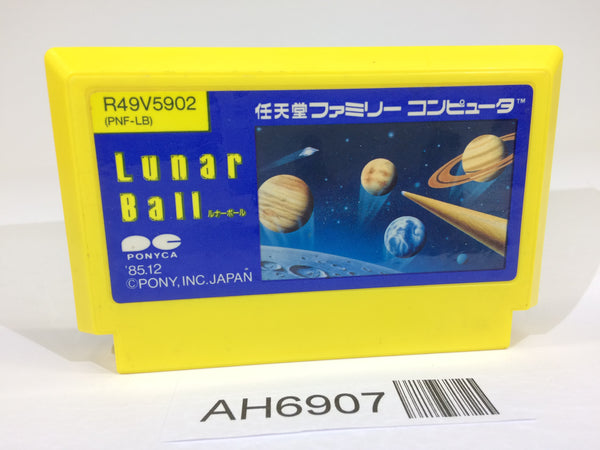 AH6907 Lunar Pool Ball NES Famicom Japan