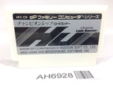 AH6928 Championship Lode Runner NES Famicom Japan
