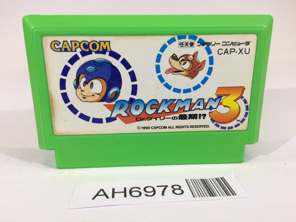 AH6978 Rockman 3 Megaman NES Famicom Japan
