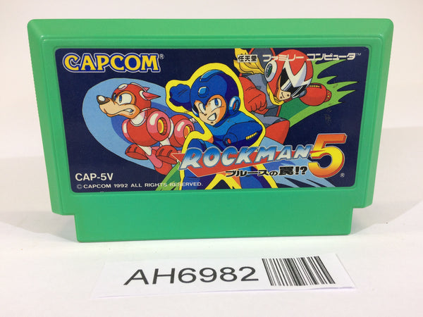 AH6982 Rockman 5 Megaman NES Famicom Japan