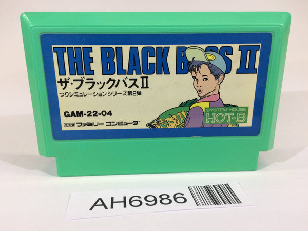 AH6986 The Black Bass 2 Fishing NES Famicom Japan