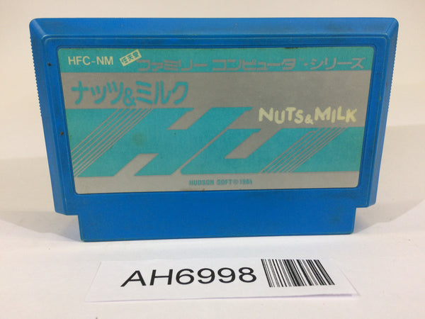 AH6998 Nuts & Milk NES Famicom Japan