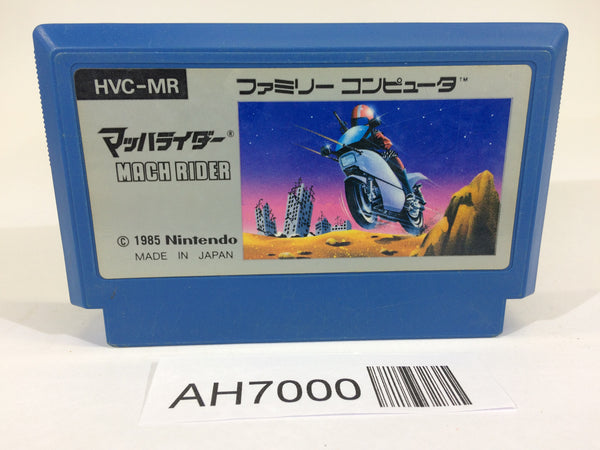 AH7000 Mach Rider NES Famicom Japan