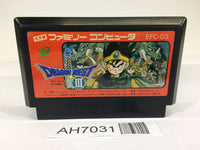 AH7031 Dragon Quest III 3 NES Famicom Japan