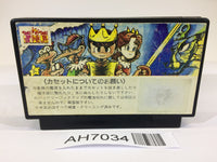 AH7034 Dragon Quest III 3 NES Famicom Japan