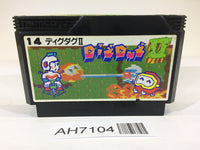 AH7104 Digdug II 2 NES Famicom Japan