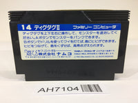 AH7104 Digdug II 2 NES Famicom Japan