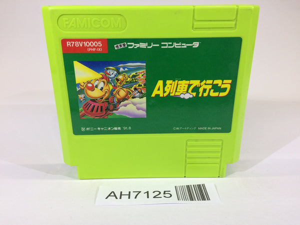 AH7125 A-Ressha de Ikou NES Famicom Japan