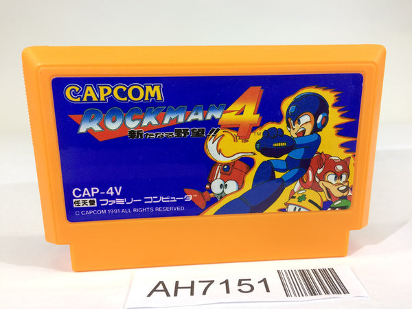 AH7151 Rockman 4 Megaman NES Famicom Japan