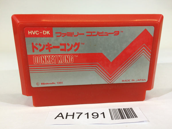 AH7191 Donkey Kong NES Famicom Japan