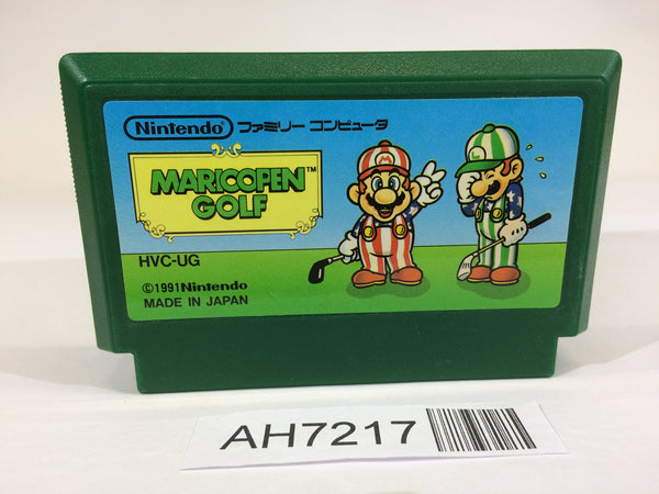 AH7217 Mario Open Golf NES Famicom Japan