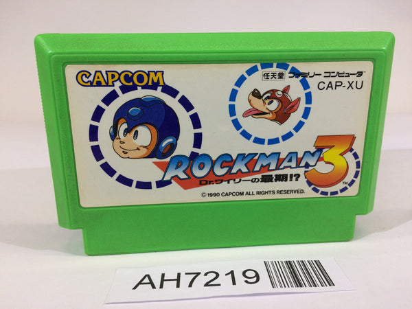 AH7219 Rockman 3 Megaman NES Famicom Japan