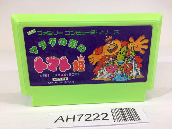 AH7222 Princess Tomato in the Salad Kingdom NES Famicom Japan