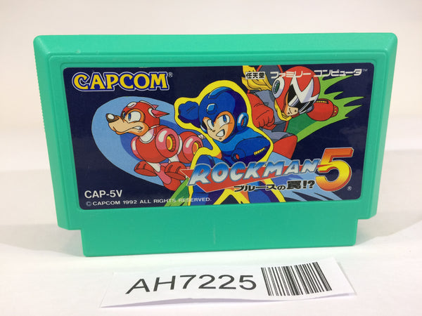 AH7225 Rockman 5 Megaman NES Famicom Japan