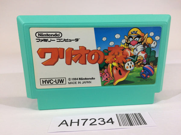 AH7234 Wario's Woods Mario NES Famicom Japan