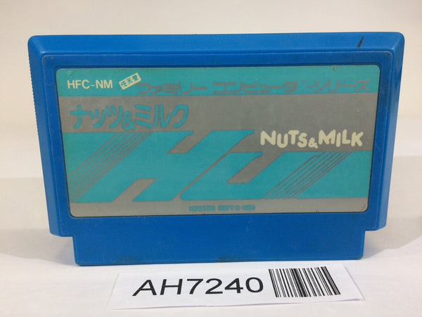 AH7240 Nuts & Milk NES Famicom Japan
