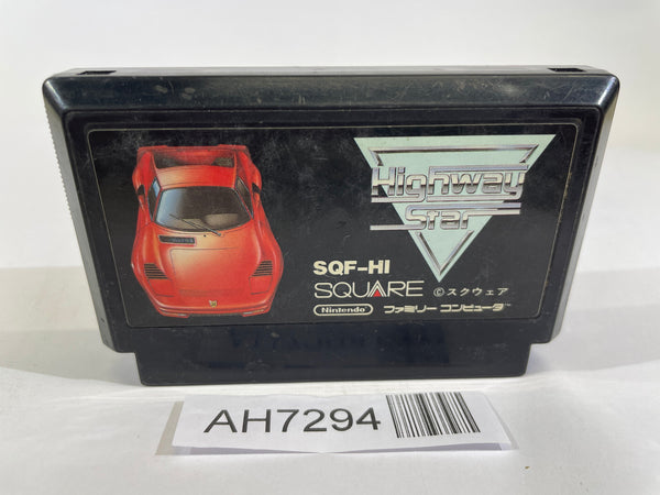 AH7294 Highway Star NES Famicom Japan