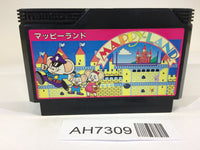 AH7309 Mappy Land NES Famicom Japan