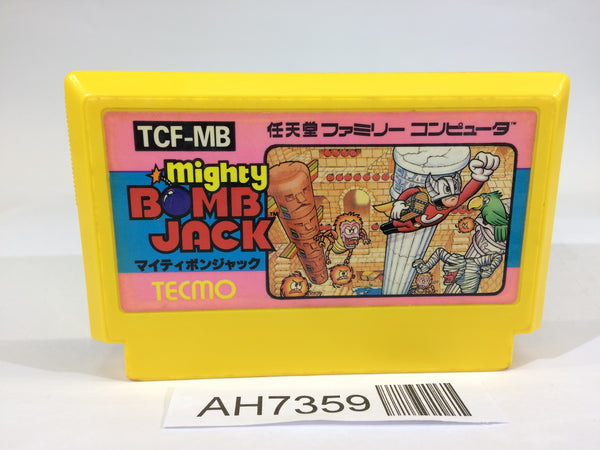AH7359 Mighty Bomb Jack NES Famicom Japan