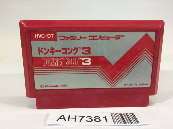 AH7381 Donkey Kong 3 NES Famicom Japan
