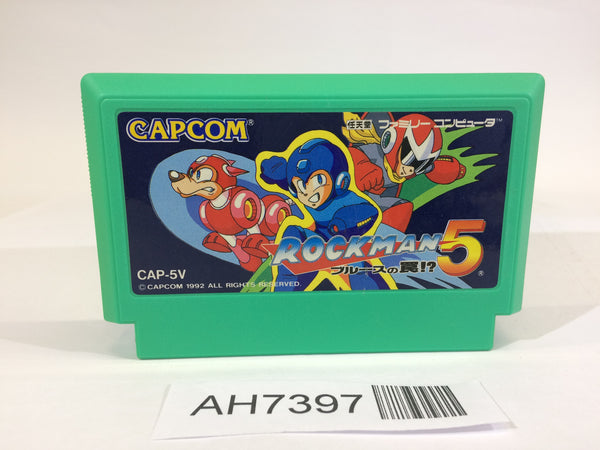 AH7397 Rockman 5 Megaman NES Famicom Japan