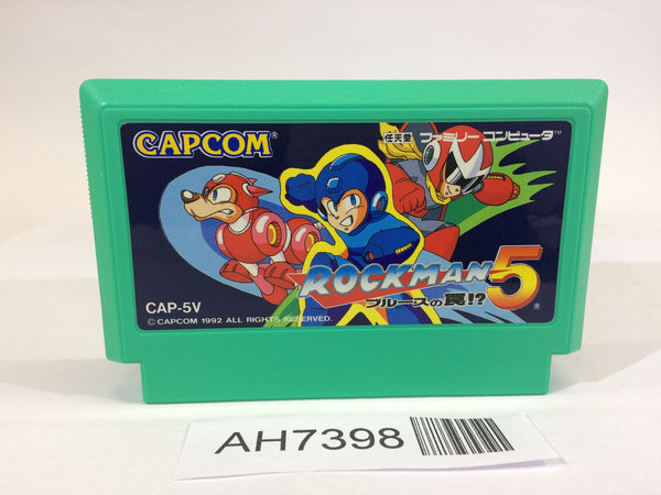 AH7398 Rockman 5 Megaman NES Famicom Japan