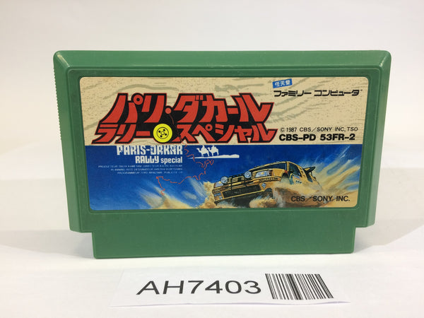 AH7403 Paris Dakar Rally Special NES Famicom Japan