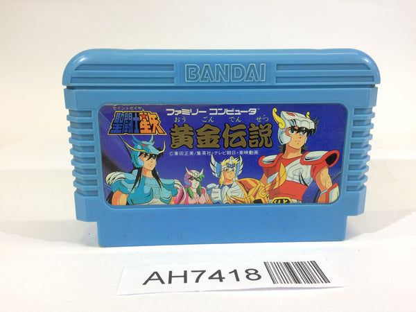 AH7418 Saint Seiya Ougon Densetsu NES Famicom Japan