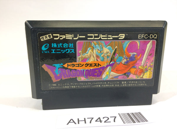 AH7427 Dragon Quest 1 NES Famicom Japan