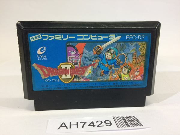 AH7429 Dragon Quest II 2 NES Famicom Japan