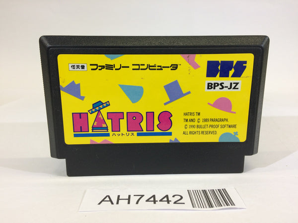 AH7442 Hatris NES Famicom Japan