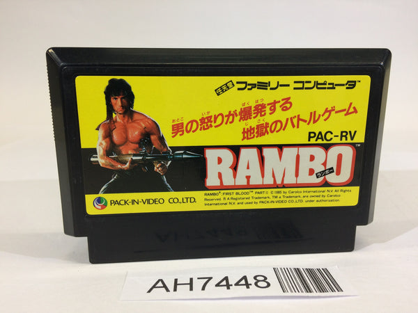 AH7448 Rambo NES Famicom Japan