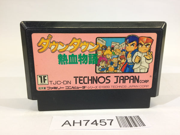 AH7457 Kunio kun Down Town Nekketsu Monogatari NES Famicom Japan
