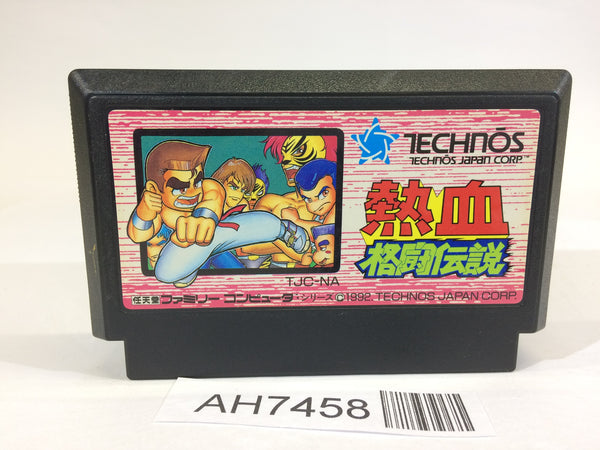 AH7458 Kunio Kun Nekketsu Kakutou Densetsu NES Famicom Japan
