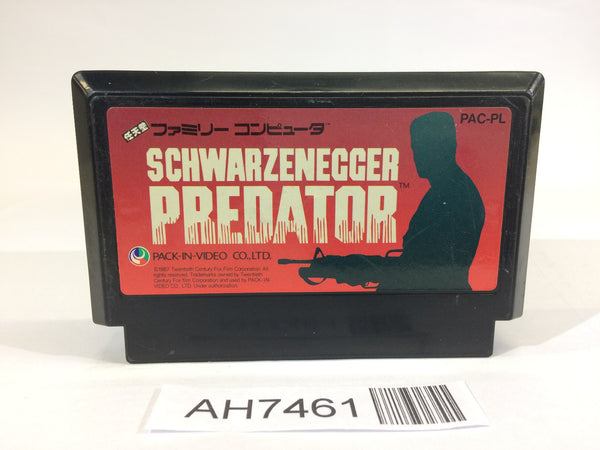 AH7461 Schwarzenegger Predator NES Famicom Japan