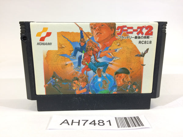 AH7481 Goonies 2 NES Famicom Japan