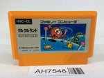 AH7548 Clu Clu Land NES Famicom Japan
