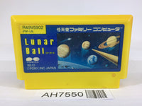 AH7550 Lunar Pool Ball NES Famicom Japan